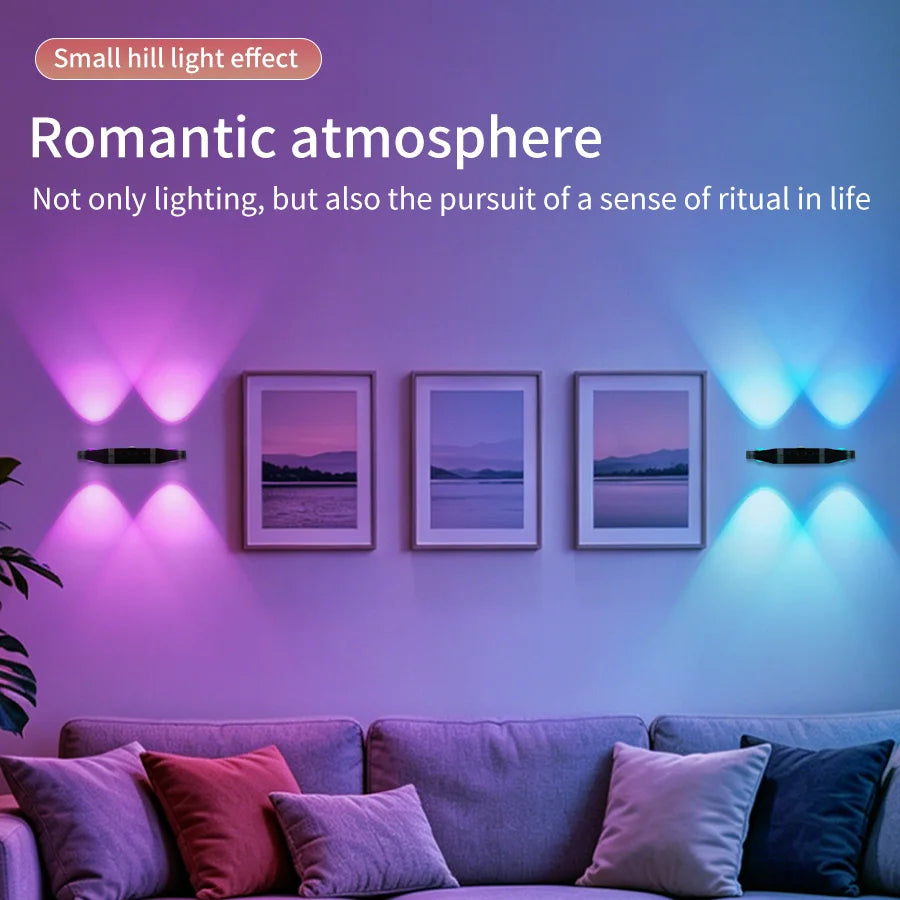 Motion Sensor LED Night Light Magnetic USB Rechargeable
